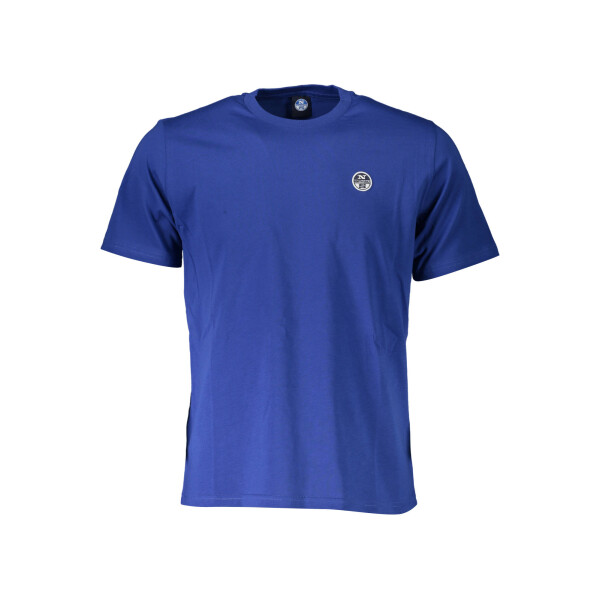 North Sails ανδρικό t-shirt σε μπλε χρώμα με στρογγυλή λαιμόκοψη και λογότυπο