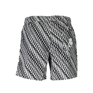 Karl Lagerfeld Beachwear Ανδρικό Λευκό Μαγιό με κορδόνια