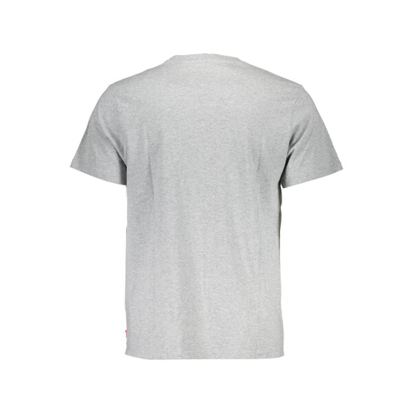 Levi's Ανδρικό Γκρι T-Shirt με κοντά μανίκια και λογότυπο