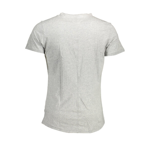 Tommy Hilfiger ανδρικό t-shirt σε γκρι χρώμα με V λαιμόκοψη