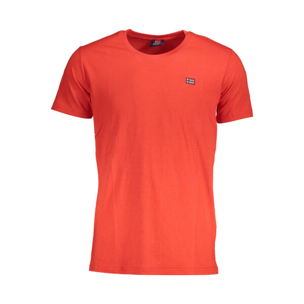 NORWAY 1963 Ανδρικό Κόκκινο T-shirt με στρογγυλή λαιμόκοψη
