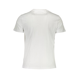 LA MARTINA Ανδρικό Λευκό T-Shirt με κοντά μανίκια και λογότυπο