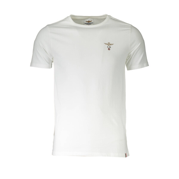 Aeronautica Militare Ανδρικό Λευκό T-shirt με λογότυπο