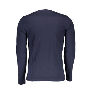 North Sails ανδρικό μπλε t-shirt με μακριά μανίκια