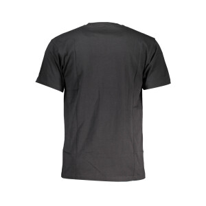 VANS ανδρικό t-shirt σε μαύρο χρώμα με κοντά μανίκια και λογότυπο