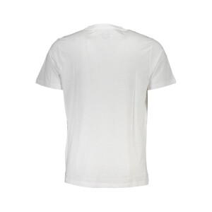 GIAN MARCO VENTURI Ανδρικό Λευκό T-Shirt με κοντά μανίκια και λογότυπο