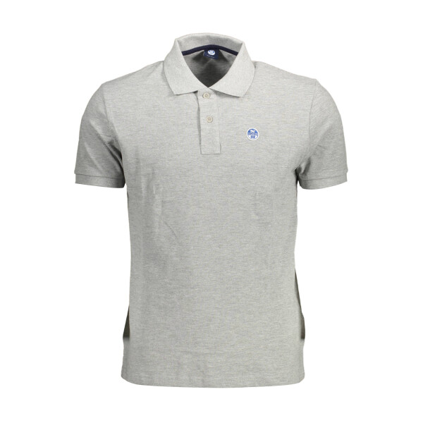 North Sails Ανδρική Γκρι Polo Μπλούζα