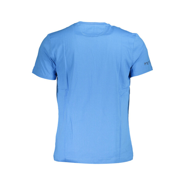LA MARTINA ανδρικό t-shirt σε μπλε χρώμα με λογότυπο