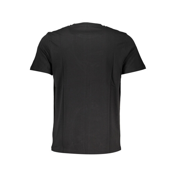GIAN MARCO VENTURI Ανδρικό Μαύρο T-Shirt με κοντά μανίκια και λογότυπο