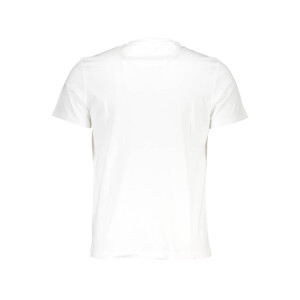LA MARTINA Ανδρικό Λευκό T-shirt με print λογότυπο