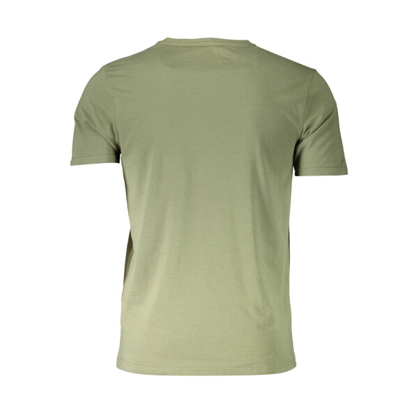 Aeronautica Militare Ανδρικό Πράσινο T-shirt με V λαιμόκοψη