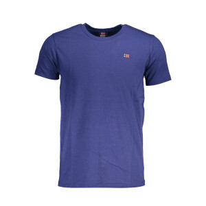NORWAY 1963 Ανδρικό Μπλε T-shirt με στρογγυλή λαιμόκοψη