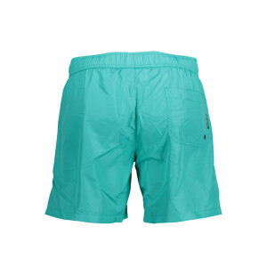 Karl Lagerfeld Beachwear Ανδρικό Μαγιό σε πράσινο χρώμα με λογότυπο
