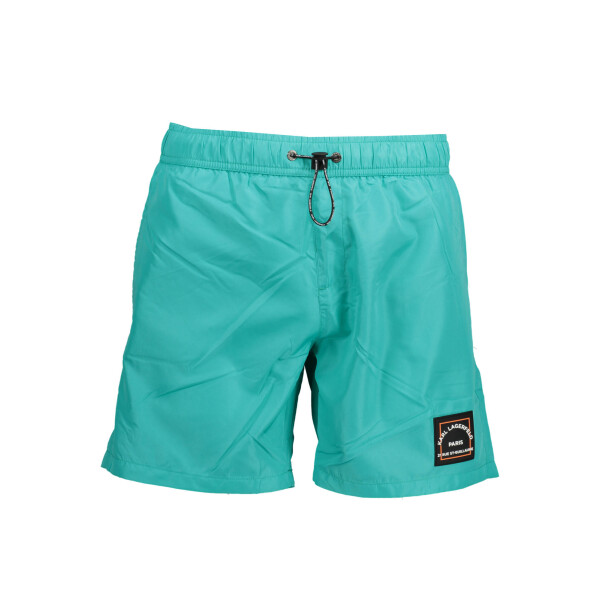 Karl Lagerfeld Beachwear Ανδρικό Μαγιό σε πράσινο χρώμα με λογότυπο