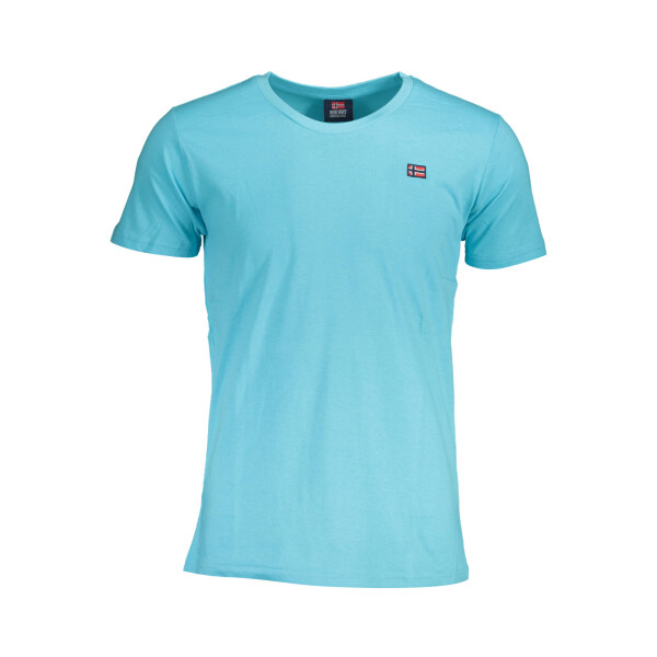 NORWAY 1963 Ανδρικό Μπλε T-shirt με στρογγυλή λαιμόκοψη και λογότυπο