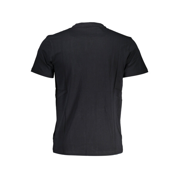 Napapijri Ανδρικό Μαύρο T-shirt με κοντά μανίκια και λογότυπο