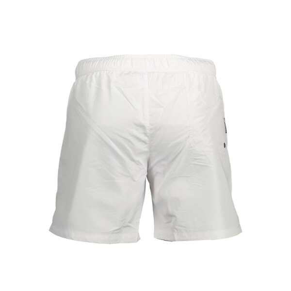Karl Lagerfeld Beachwear Ανδρικά Λευκά Μποξεράκια με λογότυπο