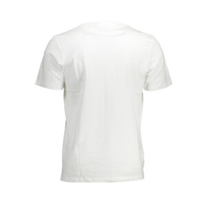 Timberland ανδρικό λευκό T-shirt με κοντά μανίκια και λογότυπο