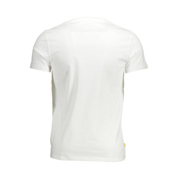Timberland ανδρικό t-shirt σε λευκό χρώμα με στρογγυλή λαιμόκοψη