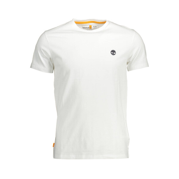 Timberland ανδρικό t-shirt σε λευκό χρώμα με στρογγυλή λαιμόκοψη