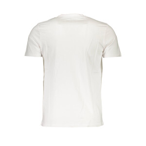 North Sails ανδρικό λευκό t-shirt με στρογγυλή λαιμόκοψη