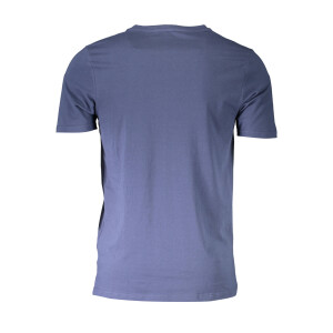 Aeronautica Militare Ανδρικό Μπλε T-shirt με V λαιμόκοψη