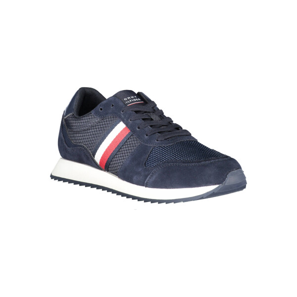 Tommy Hilfiger ανδρικά sneakers σε μπλε χρώμα με κορδόνια
