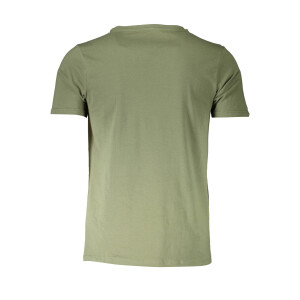 Aeronautica Militare Ανδρικό Πράσινο T-shirt με στρογγυλή λαιμόκοψη