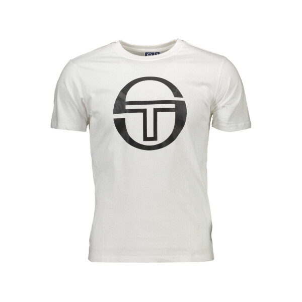 SERGIO TACCHINI Ανδρικό Λευκό T-shirt με κοντά μανίκια και λογότυπο