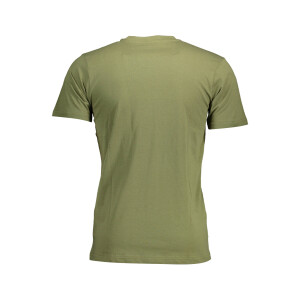 SERGIO TACCHINI Ανδρικό Πράσινο T-shirt με κοντά μανίκια και λογότυπο