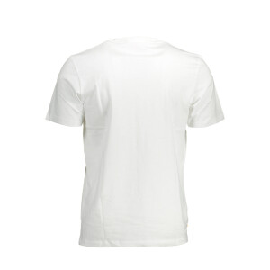 Timberland ανδρικό λευκό T-shirt με κοντά μανίκια και λογότυπο