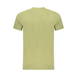 Cavalli Class Ανδρικό Πράσινο T-shirt με print λογότυπο