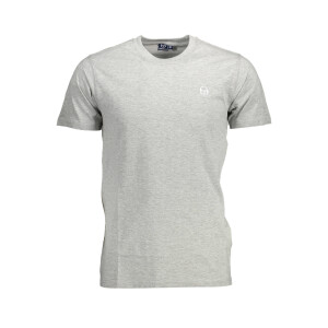 SERGIO TACCHINI Ανδρικό Γκρι T-shirt με στρογγυλή λαιμόκοψη