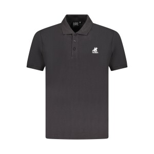 U.S. GRAND Ανδρική Μαύρη Polo Μπλούζα με κοντά μανίκια