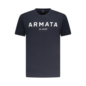 ARMATA DI MARE Ανδρικό Μπλε T-shirt με κοντά μανίκια και λογότυπο