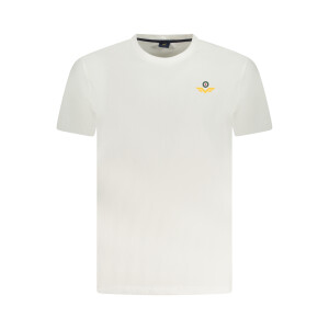 ARMATA DI MARE Ανδρικό Λευκό T-Shirt με κοντά μανίκια και λογότυπο