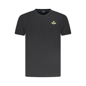 ARMATA DI MARE Ανδρικό Μαύρο T-shirt με κοντά μανίκια και λογότυπο