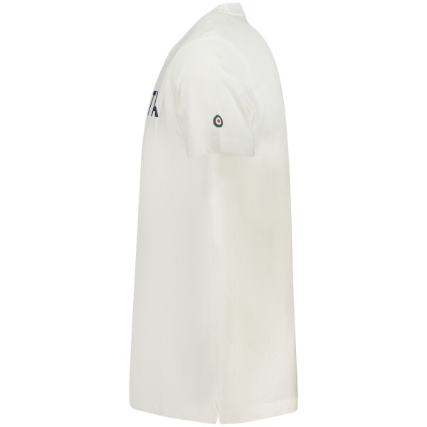 ARMATA DI MARE Ανδρικό Λευκό T-Shirt με κοντά μανίκια και λογότυπο