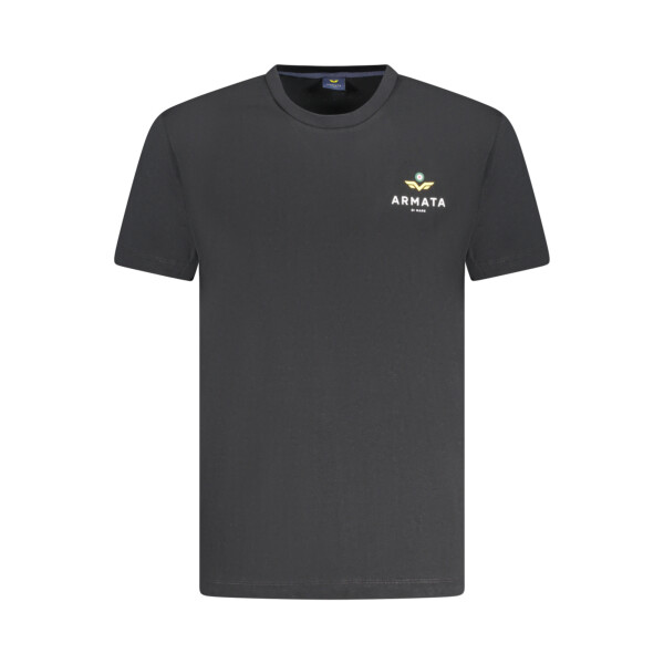 ARMATA DI MARE Ανδρικό Μαύρο T-shirt με κοντά μανίκια και λογότυπο