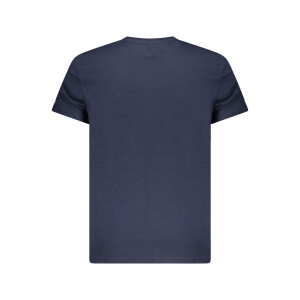 Tommy Hilfiger ανδρικό μπλε t-shirt με στρογγυλή λαιμόκοψη