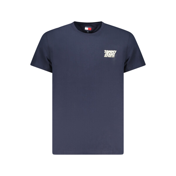 Tommy Hilfiger ανδρικό μπλε t-shirt με στρογγυλή λαιμόκοψη