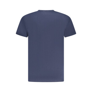 Tommy Hilfiger ανδρικό t-shirt σε μπλε χρώμα με στρογγυλή λαιμόκοψη
