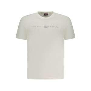 NORWAY 1963 Ανδρικό Λευκό T-Shirt με κοντά μανίκια και print λογότυπο
