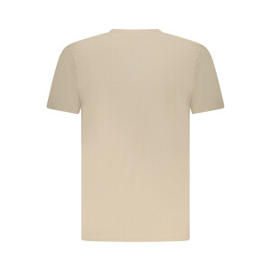 NORWAY 1963 Ανδρικό Μπεζ T-shirt με κοντά μανίκια και λογότυπο