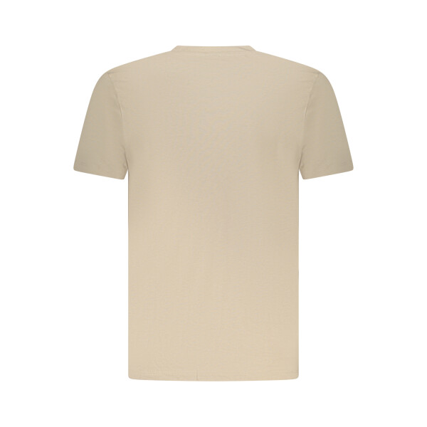 NORWAY 1963 Ανδρικό Μπεζ T-shirt με κοντά μανίκια και λογότυπο