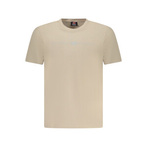 NORWAY 1963 Ανδρικό Μπεζ T-shirt με κοντά μανίκια και λογότυπο