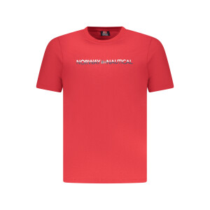NORWAY 1963 Ανδρικό Κόκκινο T-shirt με στρογγυλή λαιμόκοψη και λογότυπο