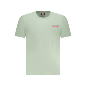 NORWAY 1963 ανδρικό t-shirt σε πράσινο χρώμα με στρογγυλή λαιμόκοψη