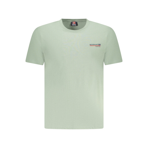 NORWAY 1963 ανδρικό t-shirt σε πράσινο χρώμα με στρογγυλή λαιμόκοψη