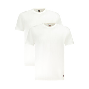 Tommy Hilfiger ανδρικό λευκό t-shirt με στρογγυλή λαιμόκοψη